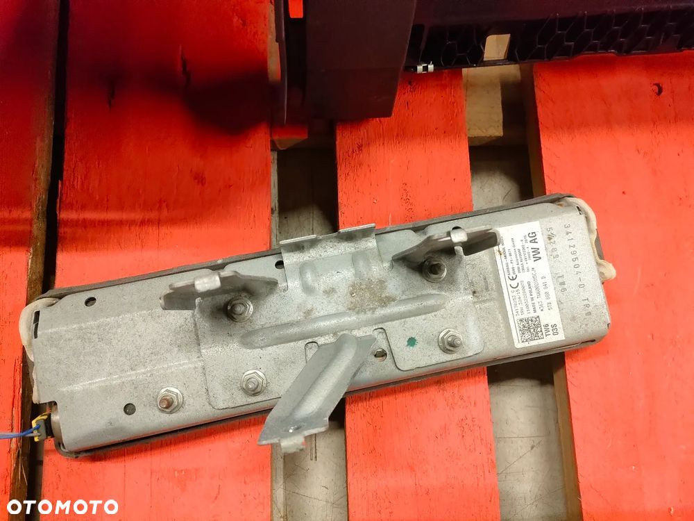 VW VOLKSWAGEN TOURAN 2016- DESKA ROZDZIELCZA konsola kokpit pulpit poduszki airbag pasy KOMPLET ORYGINALNY - 7