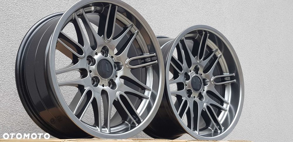 felgi 18 5x120 8/9,5J BMW M5 E39 STYLING 65 NOWE E38 E32 chrome shadow - 1