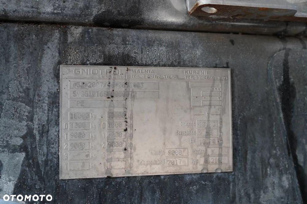 Volvo FH 500 / TANDEM PRZEJAZDOWY 120 M3 / 6X2 / MEGA / OŚ PODNOSZONA / TV / + PRZYCZEPA GNIOTPOL - 39