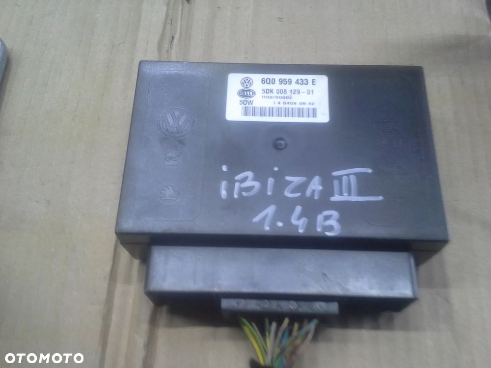 Seat Ibiza 6L FL 1.4 14V BXW zestaw startowy komputer Maneti Marelli 03C906024AM bsi bsm stacyjka immo licznik EU - 2