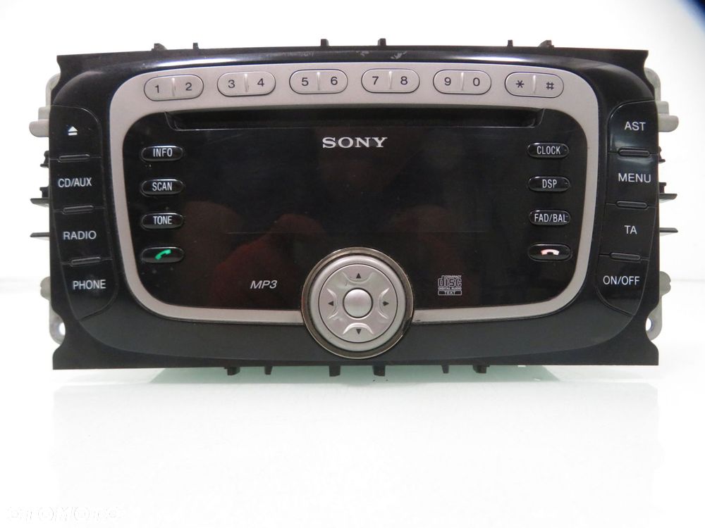 RADIO FORD MONDEO IV 7S7T18C939AF VP6M2F18C821AG + KOD - 1