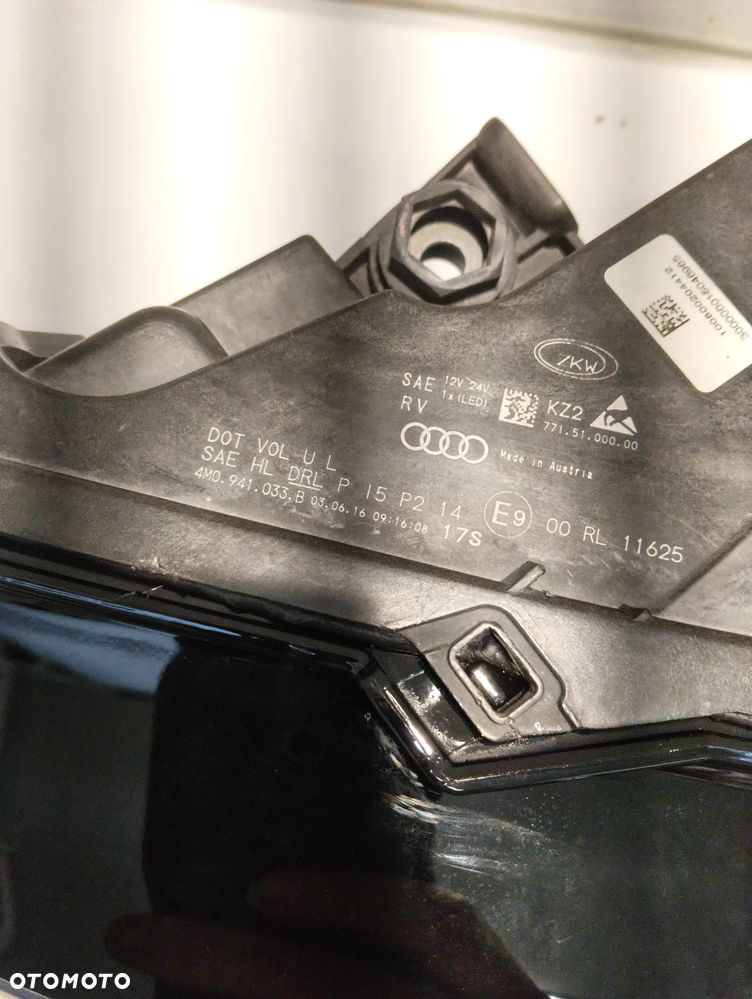 Audi Q7 4M FULL LED USA PRZÓD STRONA LEWA  4M0941033B - 4