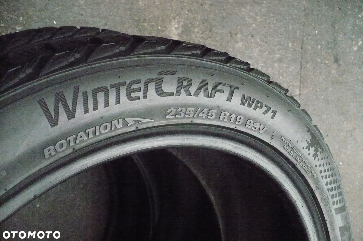 2x KUMHO WinterCraft WP71 235/45R19 6,4mm 2023 - 4