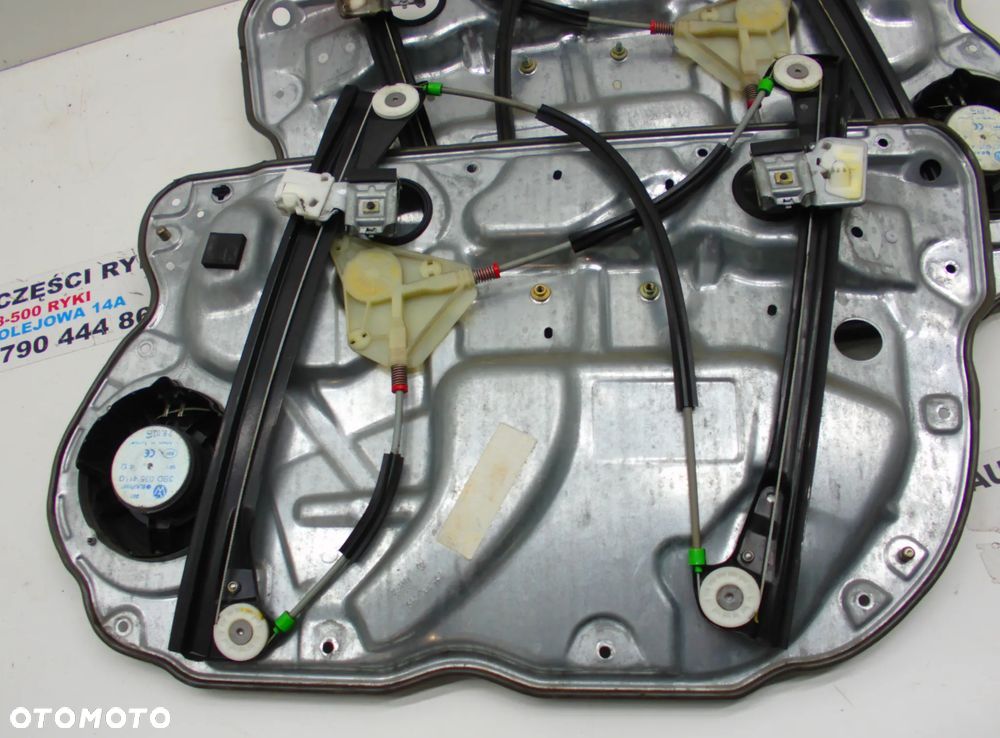 VW Polo 9N Podnośnik Mechanizm podnoszenia szyby przód lewa prawa strona - 10