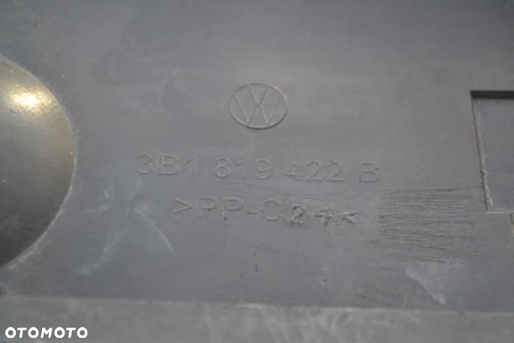 VW PASSAT B5 FL 2001-2005 PODSZYBIE DOLNE OSŁONA AKUMULATORA ORYGINAŁ 3B1819417D 3B1819422B - 5