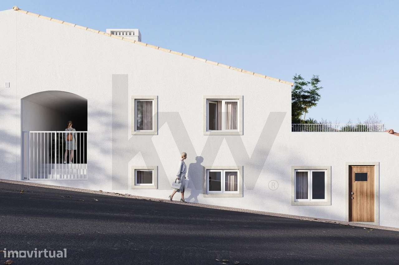 Terreno para construção em Vila do Bispo -  projeto aprovado para 5 ap - Grande imagem: 2/8