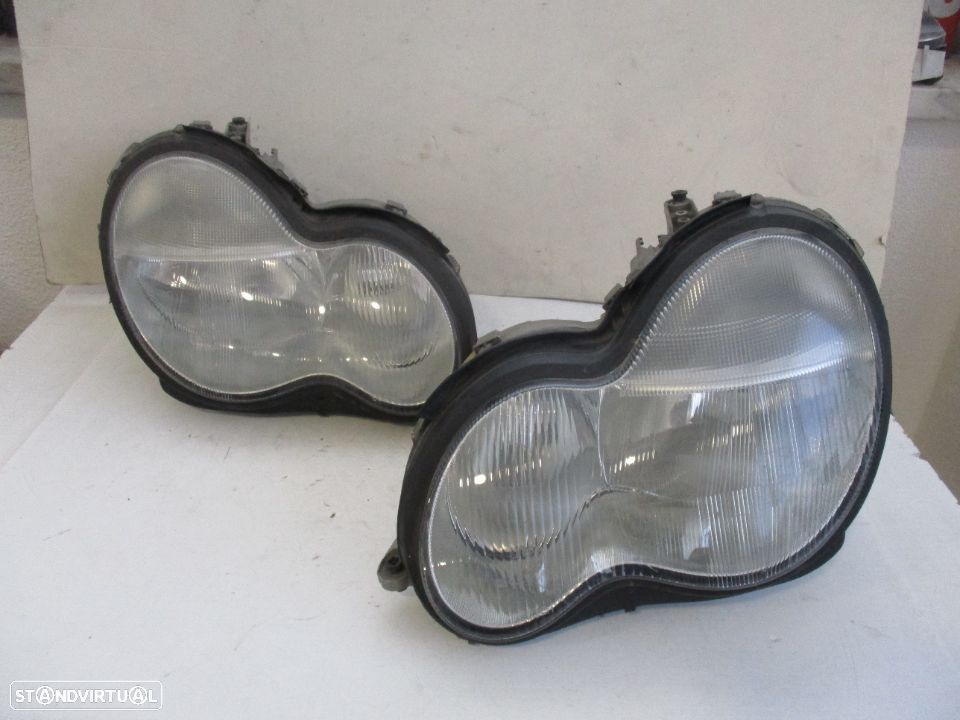 Farol Optica Mercedes W203 Classe C Esquerdo Direito - 2