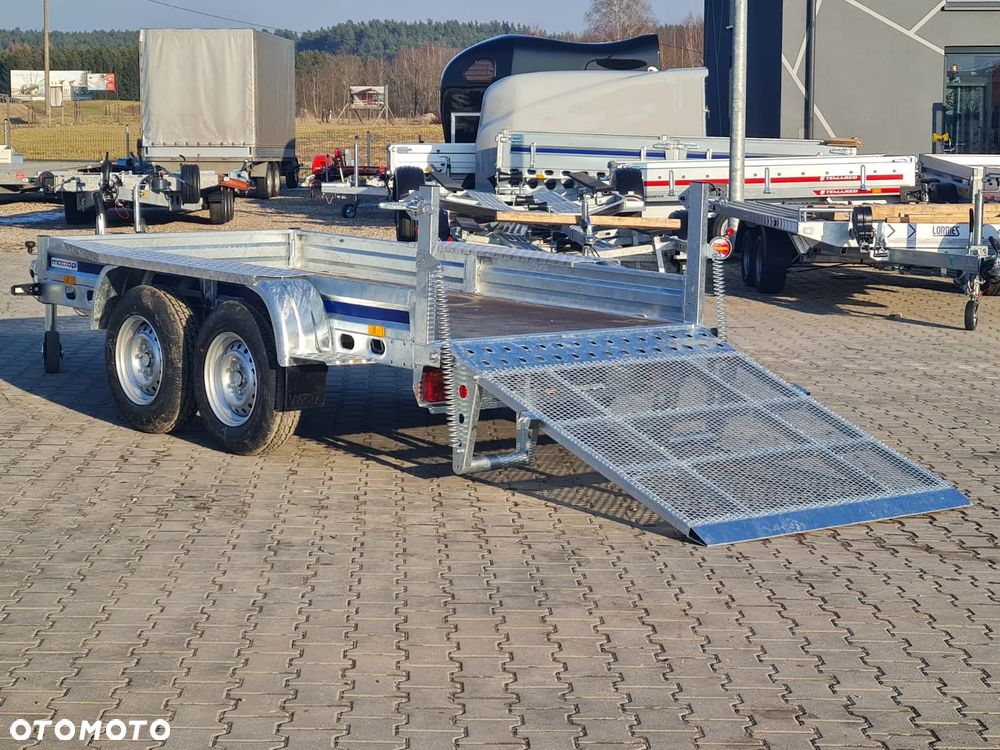 Wiola DOSTAWA 292x142x20 B2730 PRZYCZEPA DO PRZEWOZU MASZYN / BUDOWLANKA WYTRZYMAŁA hamowana - 9