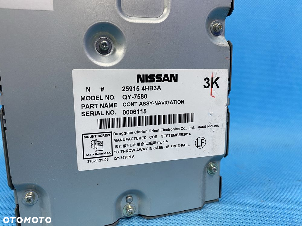 STEROWNIK nawigacji INFINITI Q50 modul gps USA | oryginał | OEM - 7