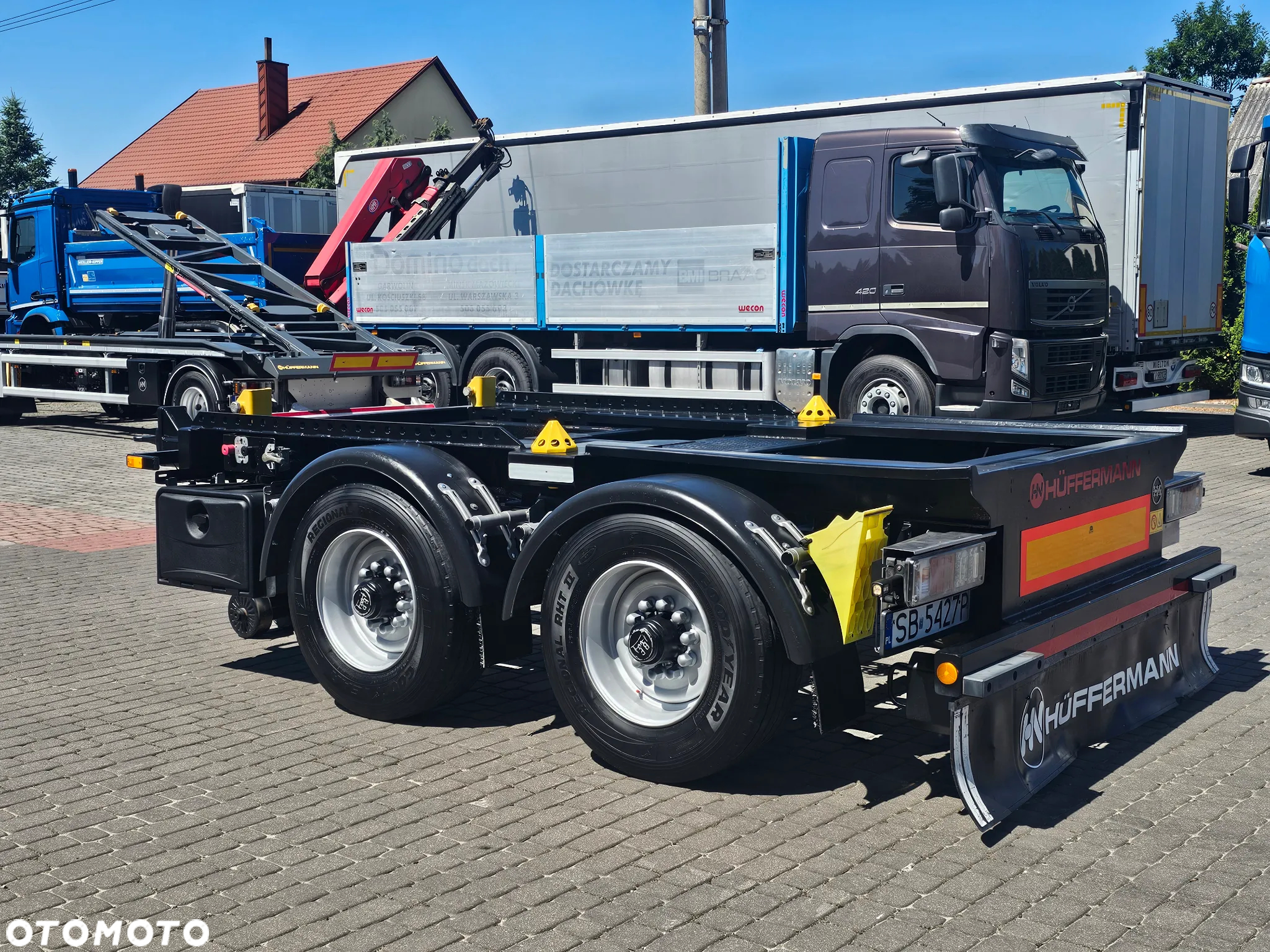 Huffermann TANDEM DO BRAMOWCA I HAKOWCA Ład.12 ton - 2
