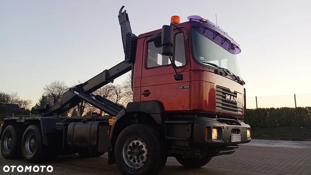 MAN 6x4 33.414 DFC F2000 FE 410 WYWROTKA HAKOWIEC DO ZABUDOWY Duża Ładowność Wzmocniony Resor Wersja Budowlana EXPORT Zamiana sprzęt budowlany - 8