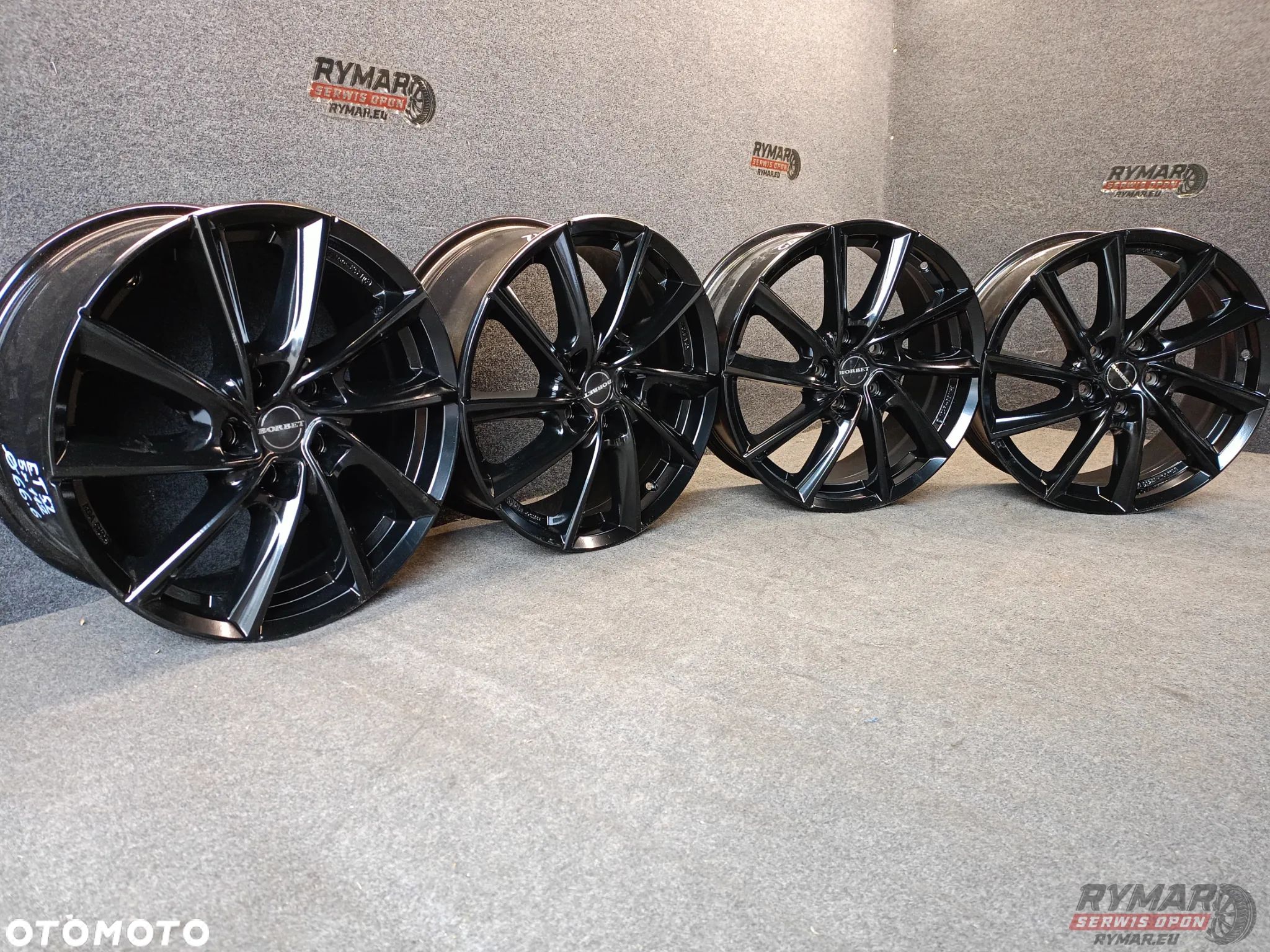 ŚLĄSK ALUFELGI 7.5X17" 5x112 ET52 AUDI VW SEAT SKODA KOMPLET - 1