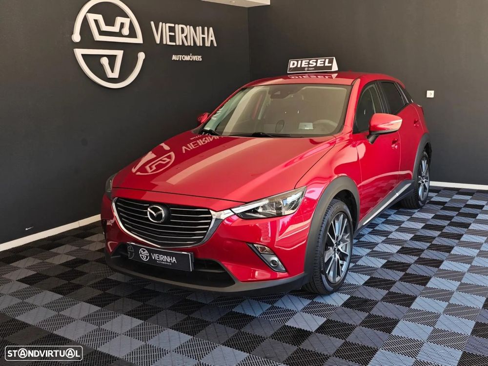 Mazda CX-3 1.5 Sky.Excellence HT Leather White Navi - 3