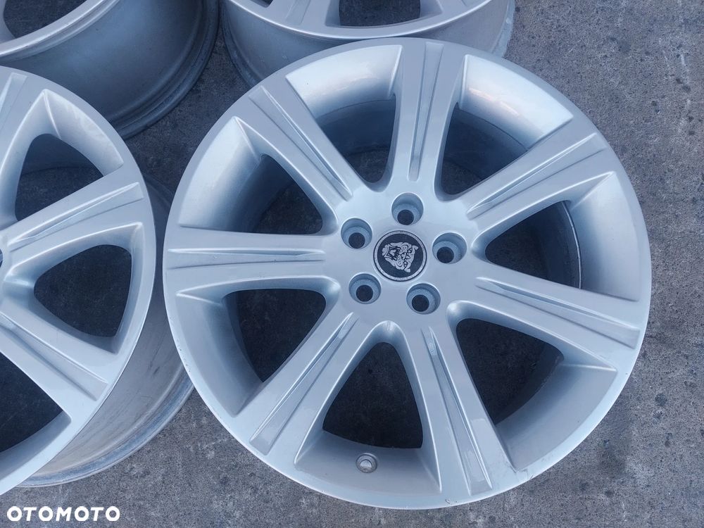 JAGUAR XF S-TYPE F PACE XE FELGI ALUMINIOWE R18 8.5J ET49 5X108 OE JAGUAR 6W83-1007-AB PROSTE! - 3