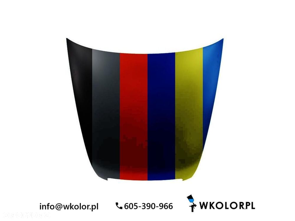 NOWA POKRYWA SILNIKA AUDI A6 C6 2006-2008 LAKIEROWANA W KOLOR - 1