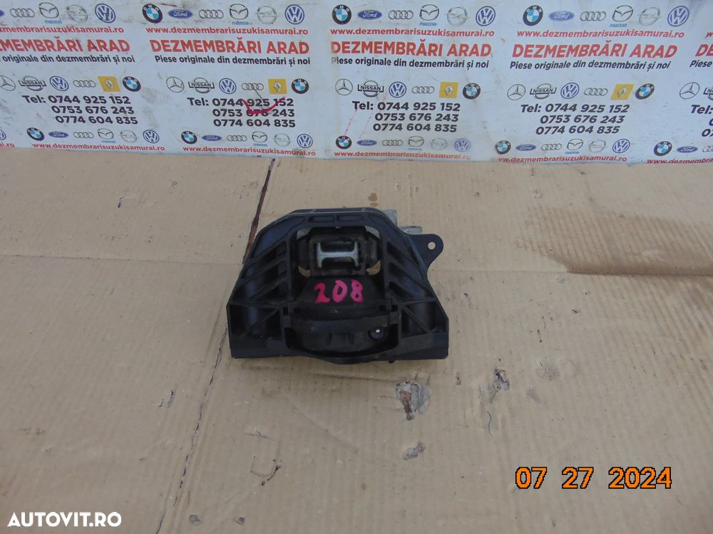 Suport motor Peugeot 208 1.2 dupa 2019 2008 308 citroen c3 c4 ds opel corsa f cod 4a109760 - 6
