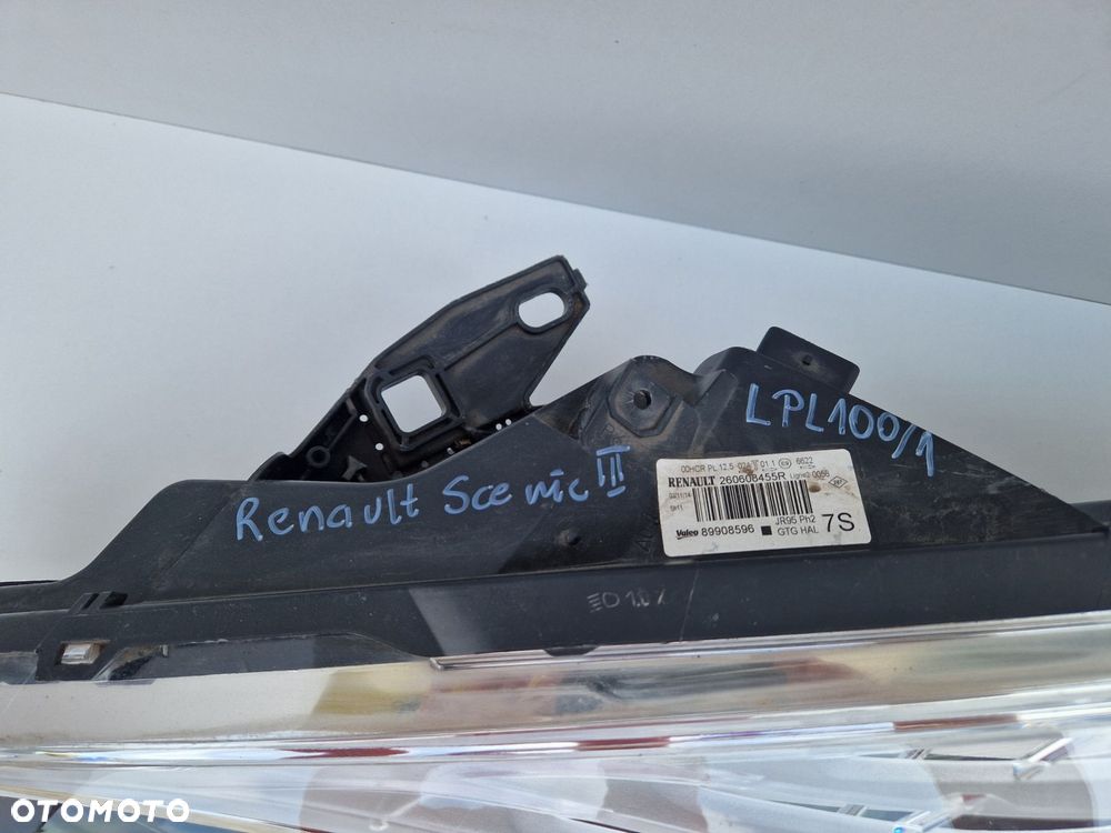 RENAULT SCENIC 2 II 260608455R LAMPA PRZÓD PRZEDNIA LEWA EUROPA - 2