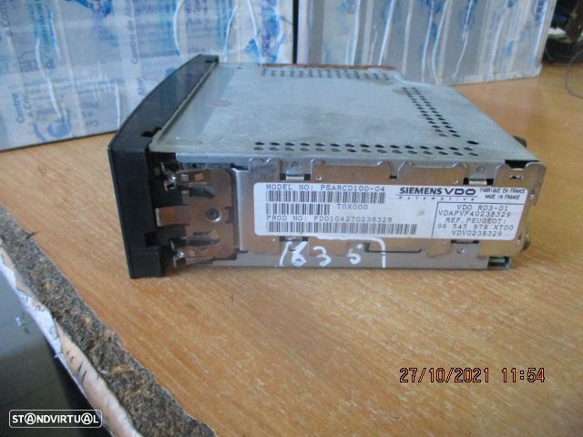 Radios 96545978XT PEUGEOT 307 2004 SIEMENS Psarcd10004     CITROEN C3 PLURIEL 2005 1.4Hdi 70Cv 0P SIEMENS - 4