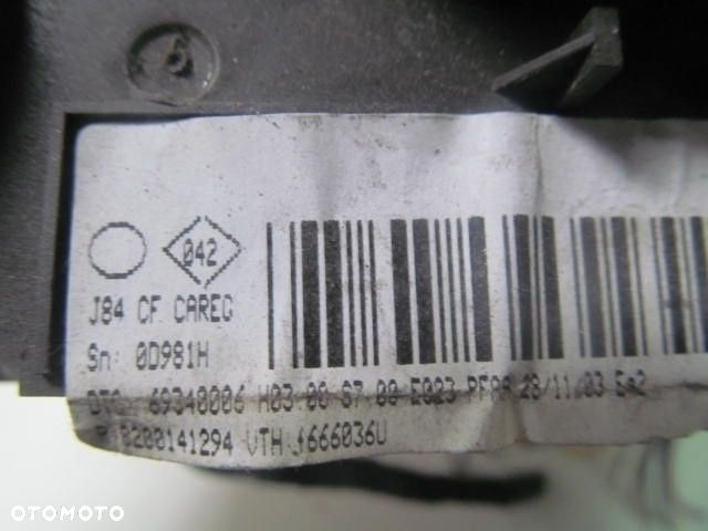 Renault Scenic II Panel Nawiewu Climatronic Wysylka Slask - 3