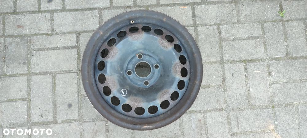 FELGI STALOWE 4x100 6Jx15 CALI ET39 OPEL CORSA D CORSA F ADAM GRANDE PUNTO KOMPLET 4 SZTUKI - 5