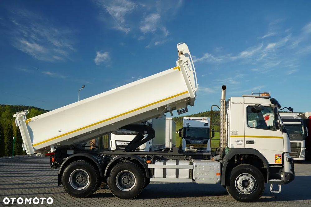 Volvo FMX 420 / 6X4 / WYWROTKA 2 STRONNA  / HYDROBURTA / BODRMATIC / I-SHIFT/ EURO 6 - 6