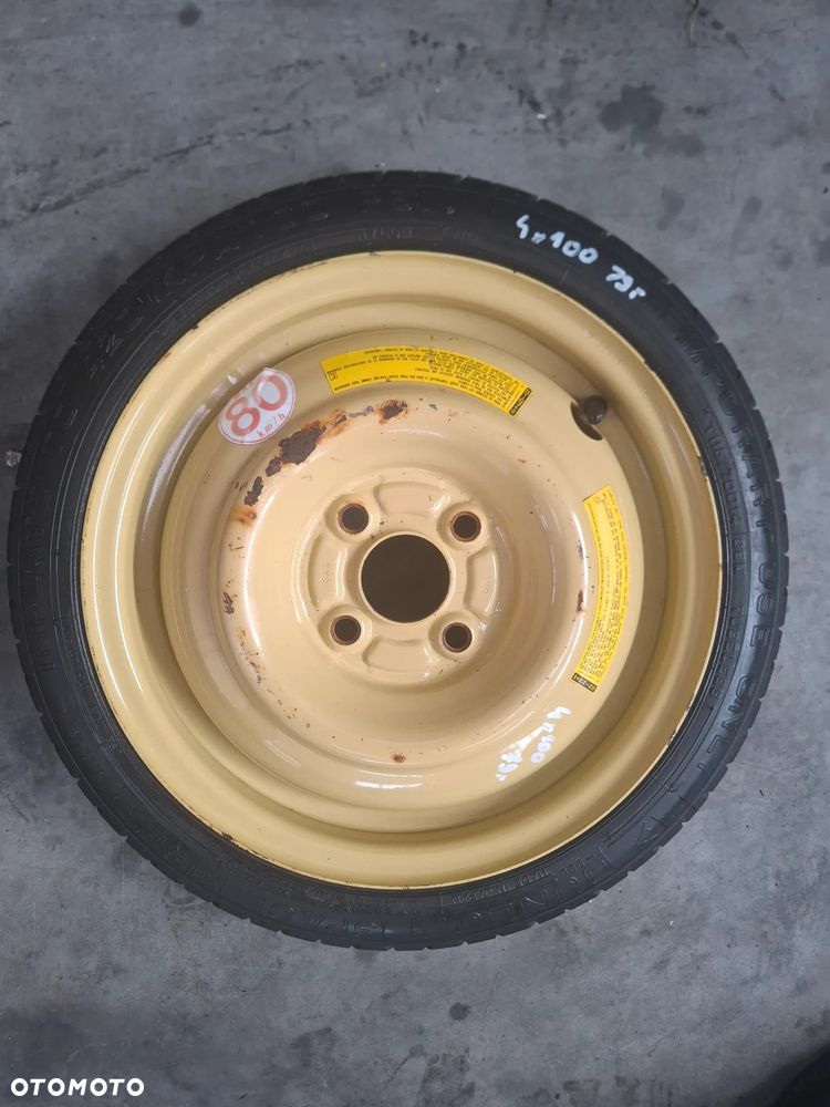 KOŁO ZAPASOWE 4X100 115/70R14 - 1
