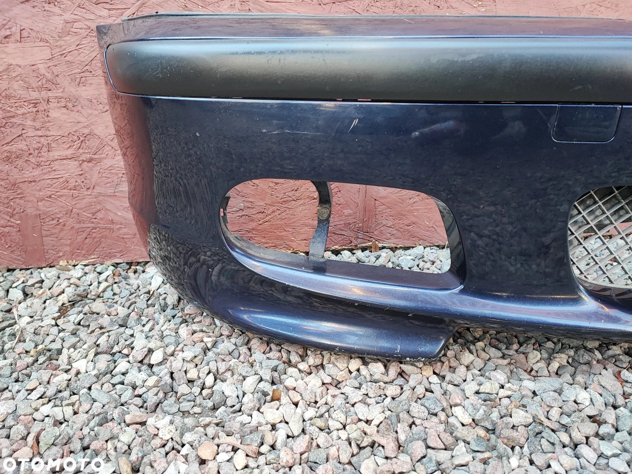 BMW E46 SEDAN / KOMBI ORYGINALNY ZDERZAK M-PAKIET PRZÓD POŁÓWKA DO SPAWANIA W KOLORZE ORIENT-BLAU METALICK O NR.  51 11 7 893 328 OEM - 11