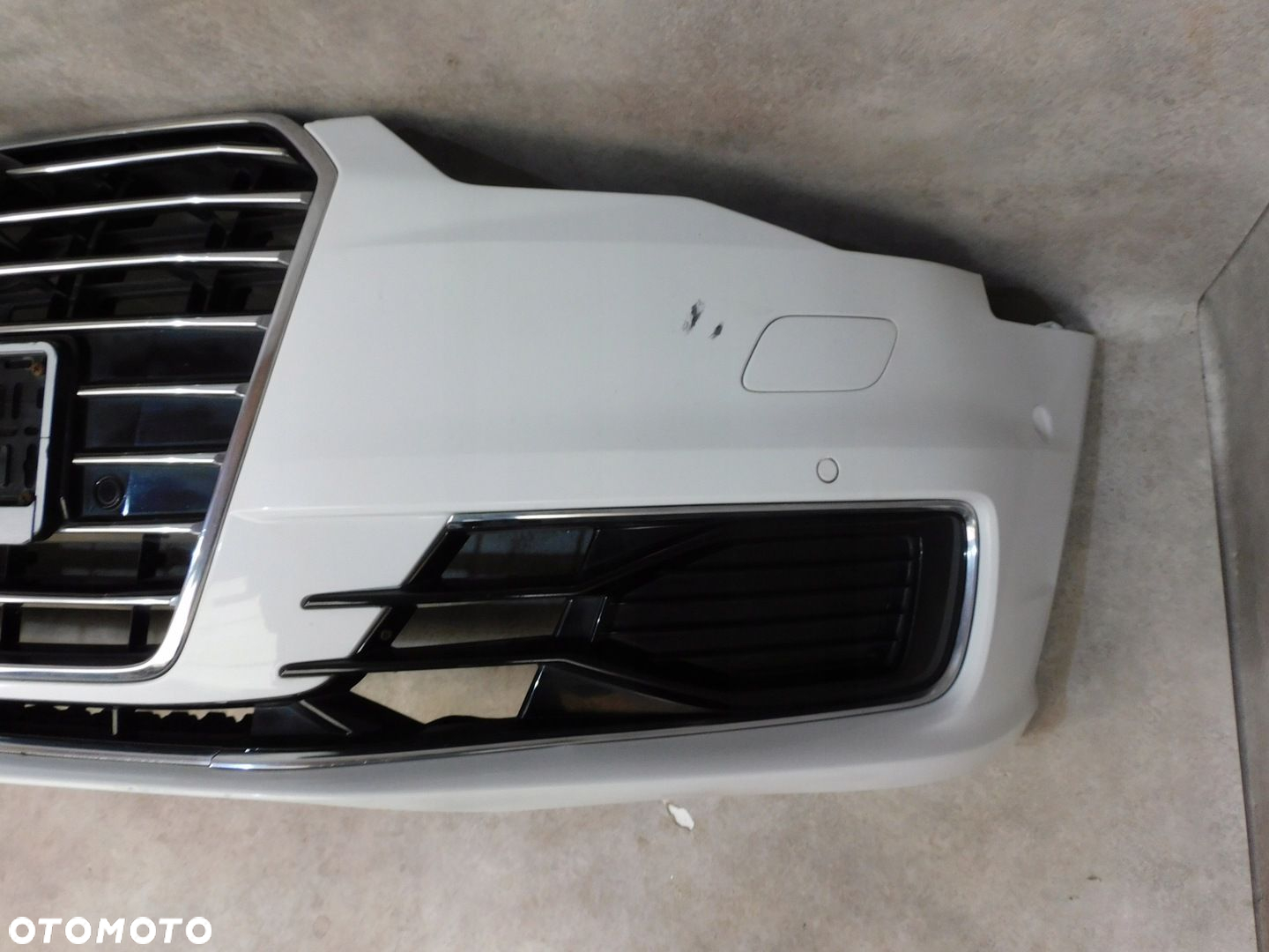 AUDI A6 C7 4G LIFT ZDERZAK PRZÓD PRZEDNI KOMPLETNY 6XPDC - 8
