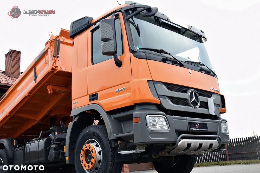 Mercedes-Benz ACTROS 1841 / 4X2 / KIPPER MEILLER S3 / EURO 5  /  DUŻY MOST / RESOR  P+T / - 7