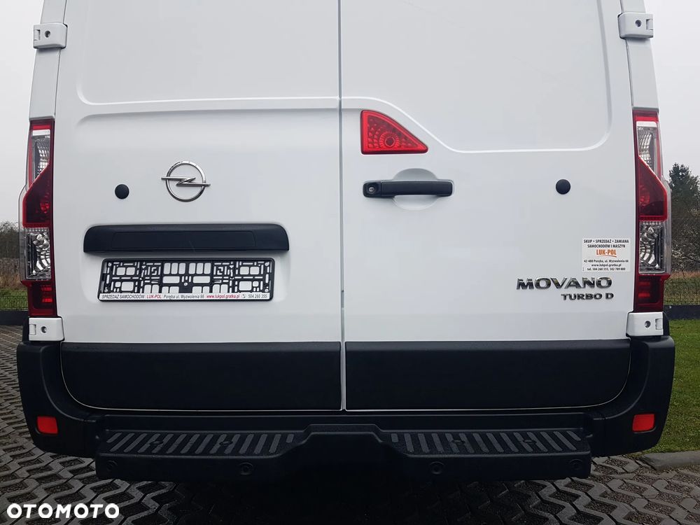 Opel MOVANO L4H2 MAX DŁUGI WYSOKI KLIMA BLASZAK VAN FURGON TEMPOMAT KRAJOWY I-WŁAŚCICIEL - 22
