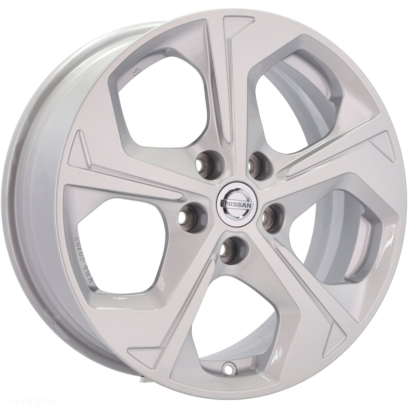 4x Felgi 17 OE m.in. do NISSAN Juke F15 F16 Qashqai J10 J11 J12 X-TRAIL I II III - KE409-4C200 - 2