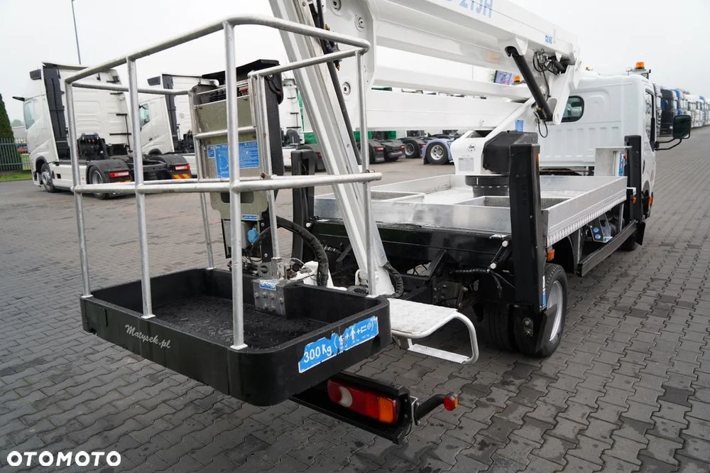 Renault MAXITY 120 DXI / ZWYŻKA 21 METRÓW / PODNOŚNIK KOSZOWY ZED 21JH / KOSZ 2 OSOBOWY - 300 KG / - 23