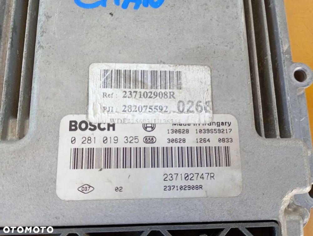 Sterownik Moduł BCM-N1 Zestaw Startowy Renault Kangoo II III Citan W415 1.5 DCI 0281019325 - 3