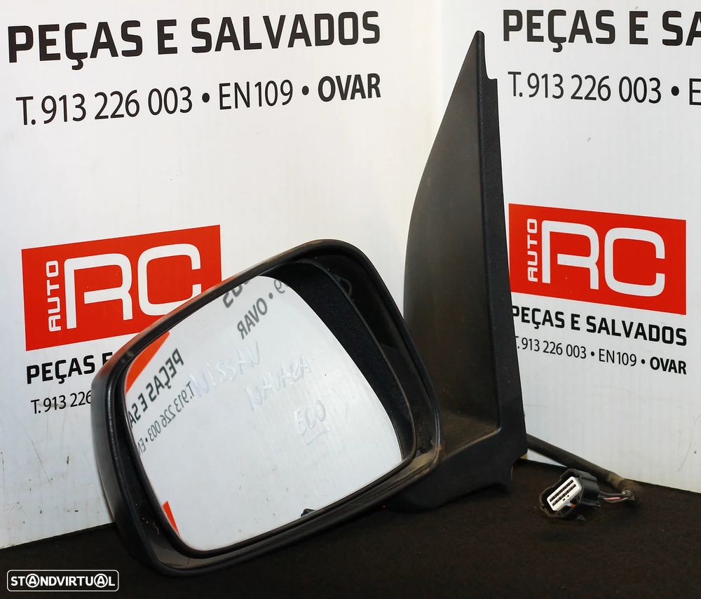 ESPELHO RETROVISOR ESQUERDO NISSAN NAVARA - 2