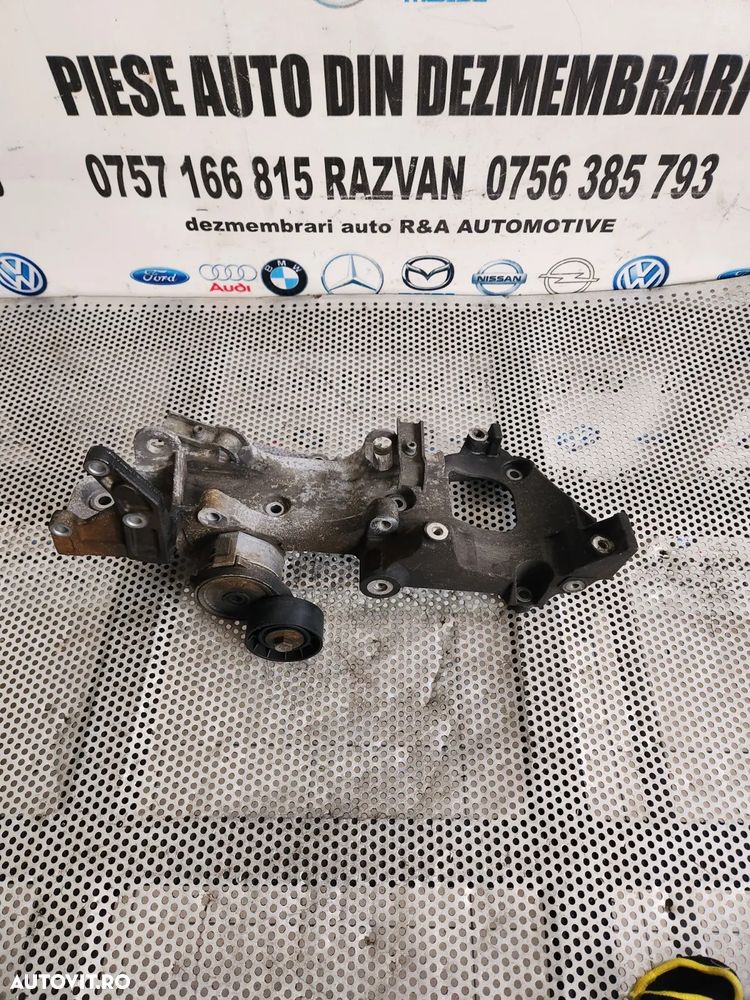 Suport Rola Accesorii Alternator Compresor Clima Citroen C5 C6 C8 C-Crosser Peugeot 4007 Mitsubishi - 2