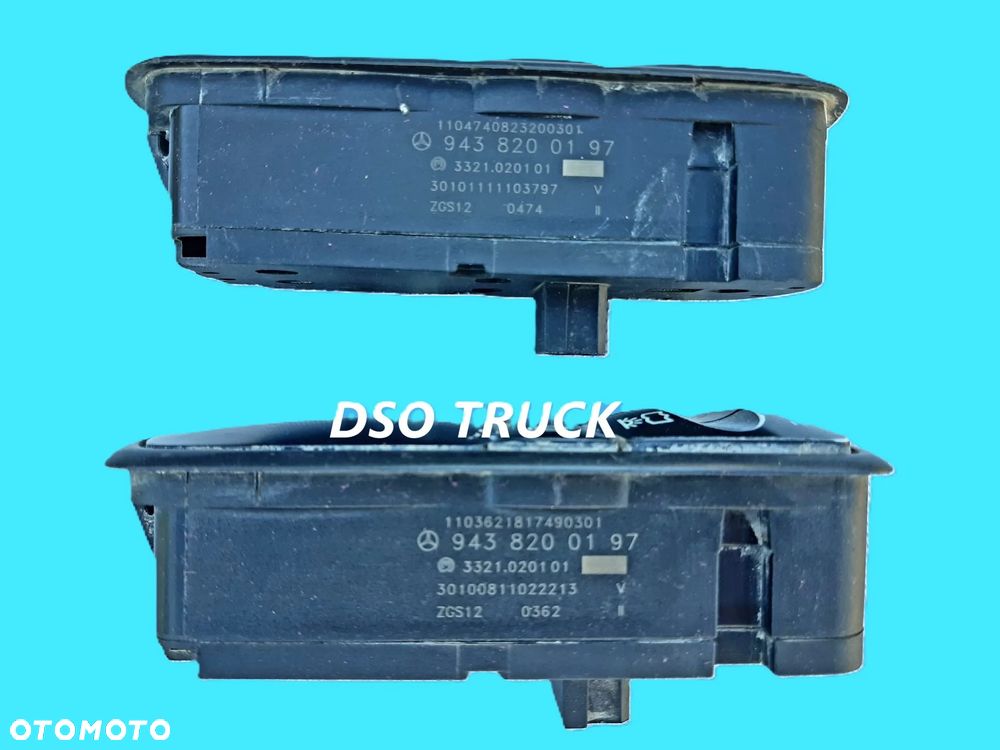 Panel Sterowania Przelacznik 9438200197 MERCEDES MP Actros Axor Prawe - 3