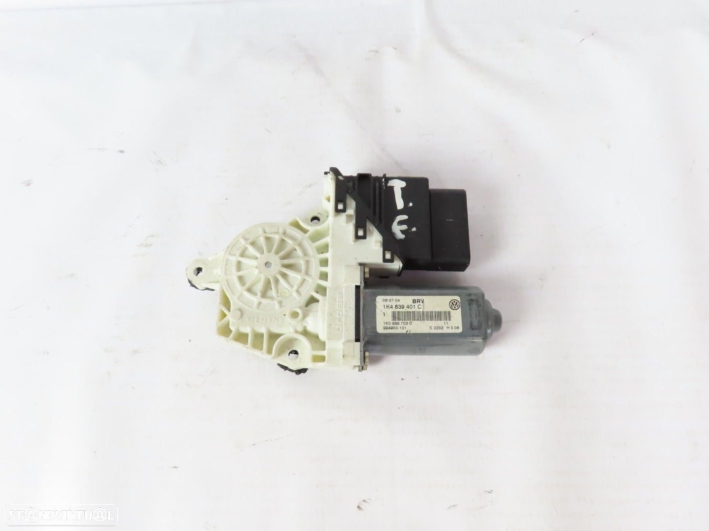 Motor elevador Esquerdo/Trás Seminovo/ Original VW GOLF V (1K1) 1K0959703C / 1K4... - 1