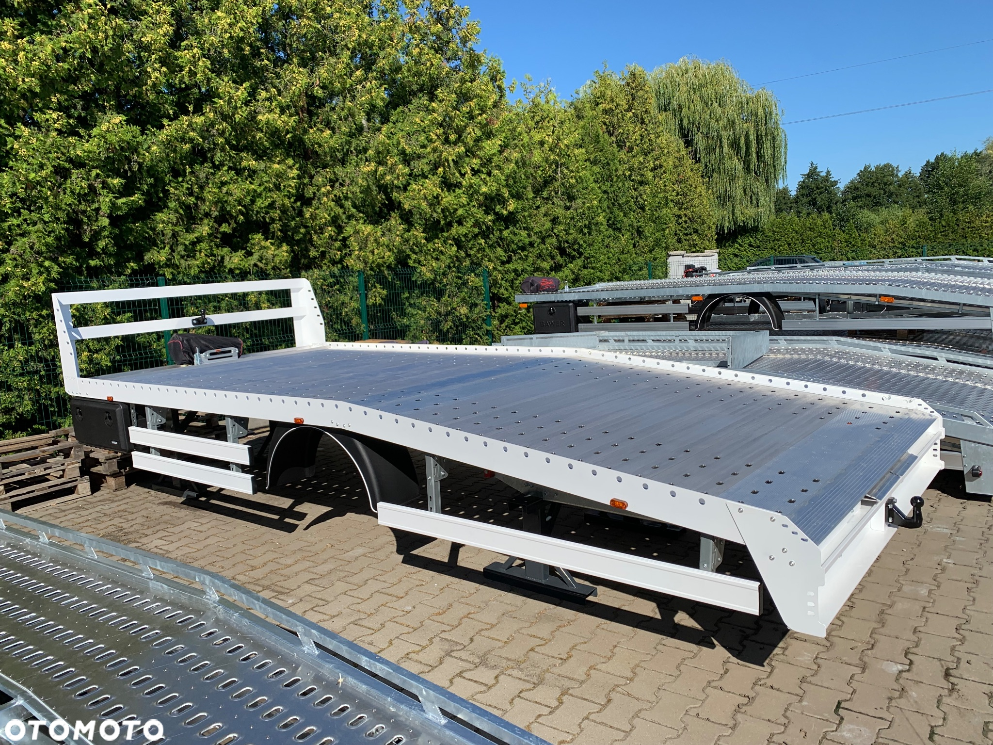 Najazd aluminiowy laweta autolaweta Sprinter Ducato Master Iveco - 2