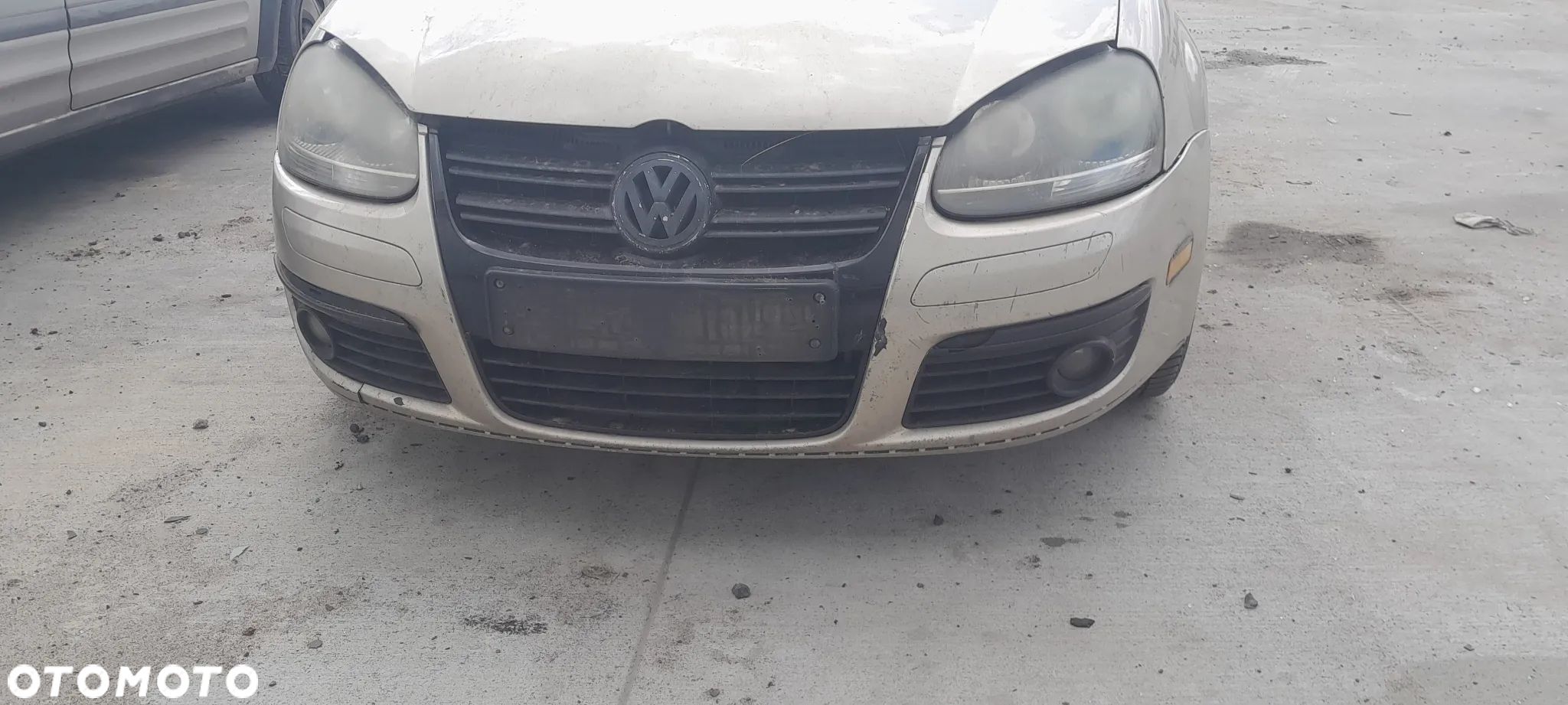 VW JETTA V ZDERZAK PRZEDNIA PRZÓD KOMPLETNY USA LD1W nr. 5/5 - 1