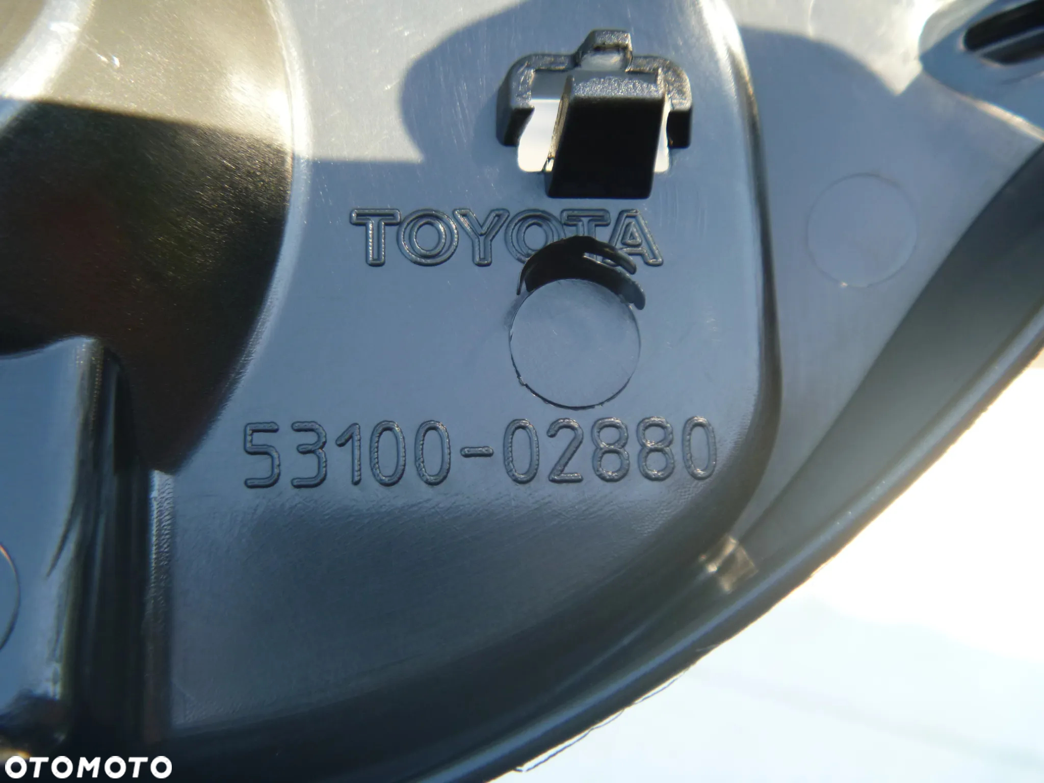 TOYOTA AURIS II ATRAPA NOWA ORYGINAŁ IGŁA  53100-02880 - 4