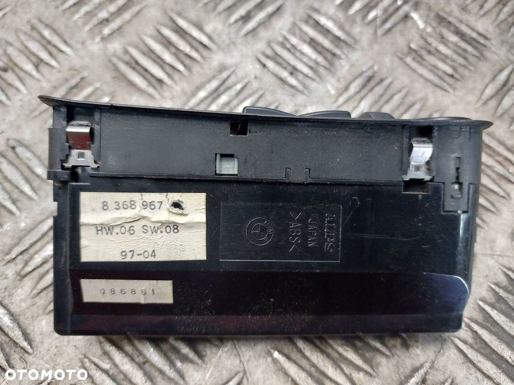 PANEL STEROWANIA SZYB BMW E39 8368967 - 4
