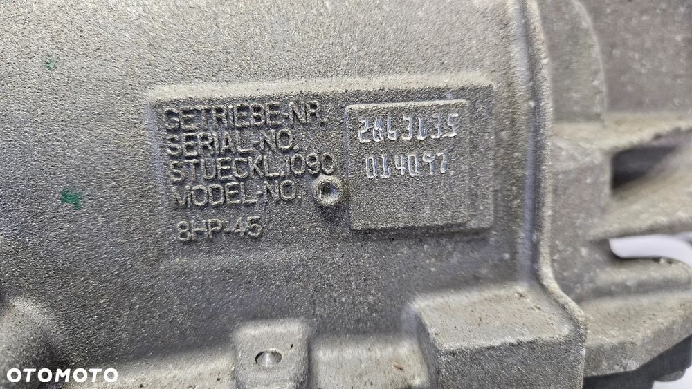 Jaguar XJ 351 LIFT 2015-2019 3.0 SC 340 KM RWD 306PS Kompletna skrzynia biegów z konwerterem FX23-7000-AB  8HP-45 - 9