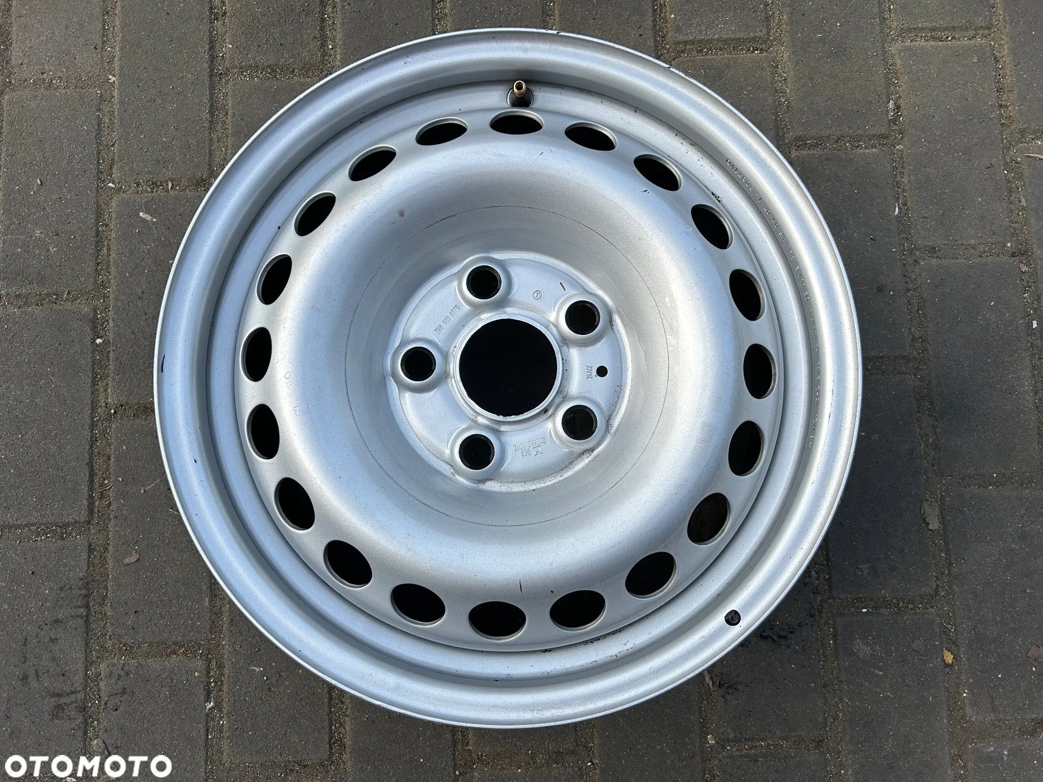 Felga Stalowa VW T5, T6, Caravelle, Multivan 16 cali 5x120 1szt. Ładna! - 1