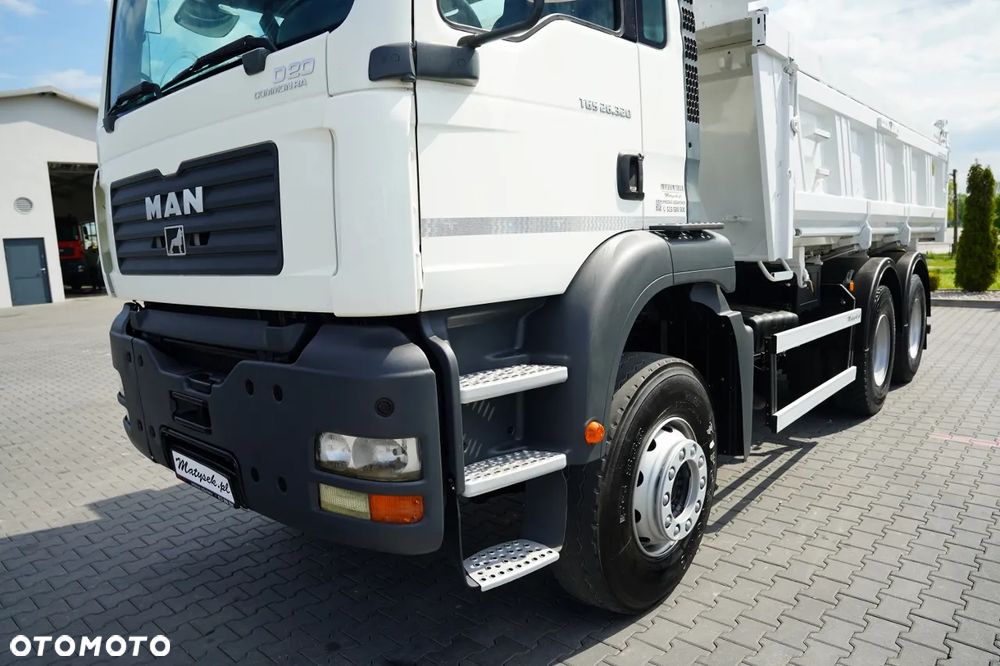 MAN TGA 33.350 / 6x4 / WYWROTKA / HYDROBURTA / MEILLER KIPPER / BORDMATIC / MANUAL / SPROWADZONY - 18