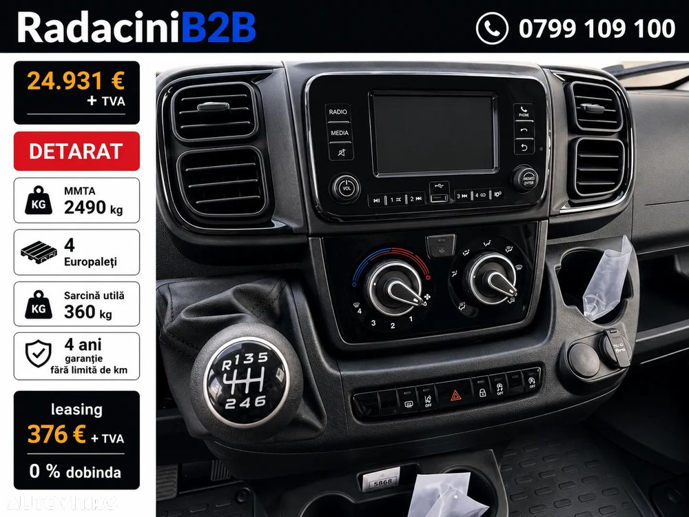 Fiat Ducato L2H1 DETARAT 2.490 kg - 11