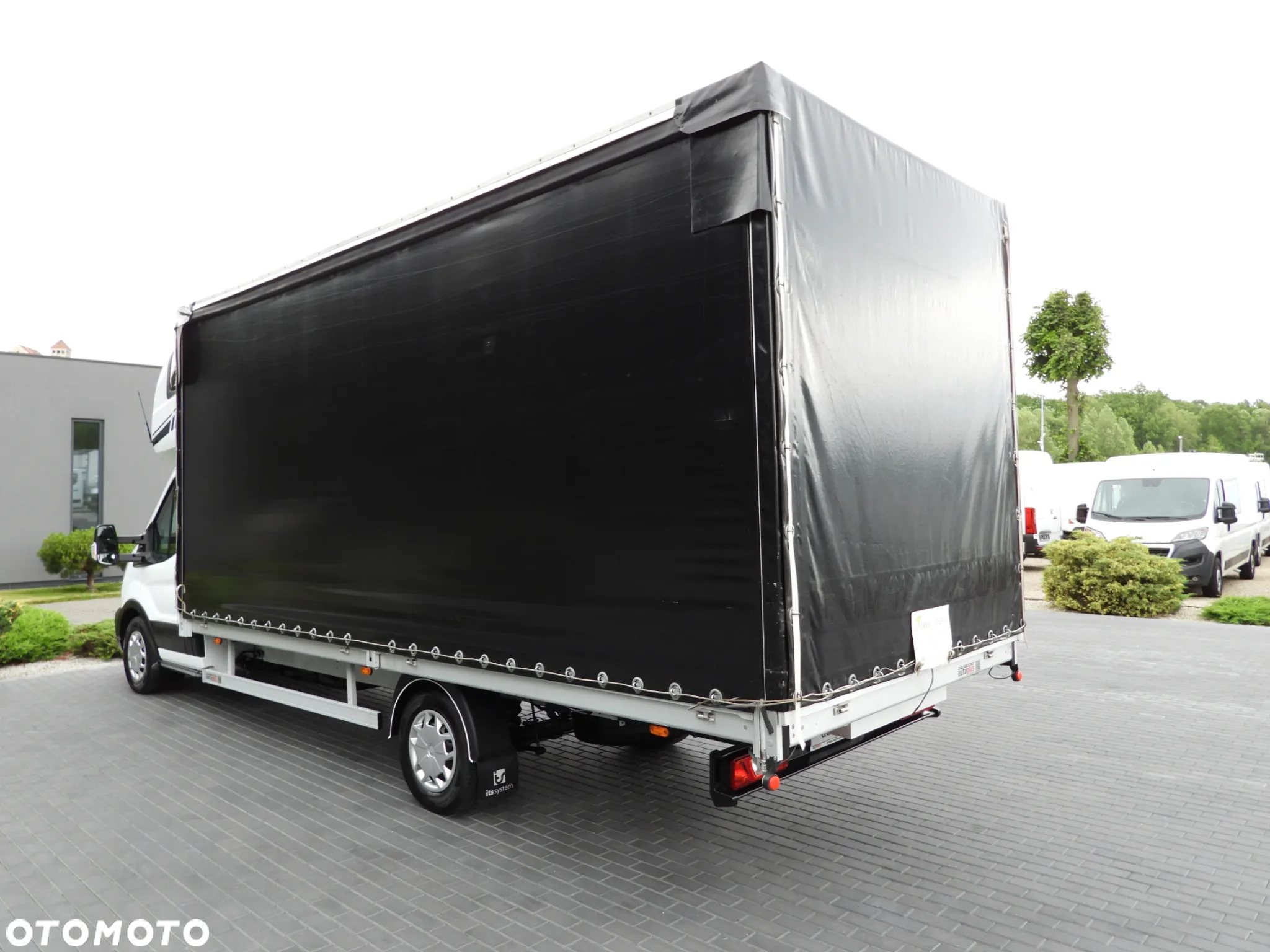 Ford TRANSIT  PLANDEKA 10 PALET WEBASTO TEMPOMAT LEDY PNEUMATYKA KLIMATYZACJA 160KM [ M38701 ] - 11