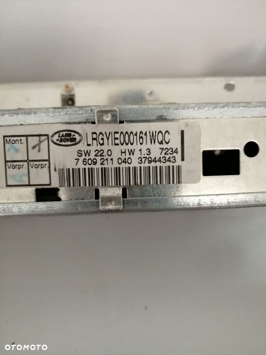 RADIO TUNER LAND RANGE ROVER L322 7609211 - 3