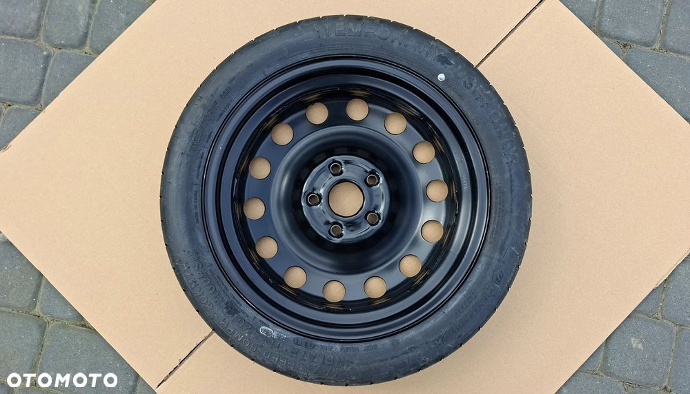 Koło Dojazdowe 16 Audi A3 8P VW Golf VI 5x112 ET 25.5 125/70 R16 1K0601027AL - 4