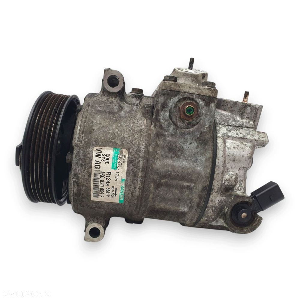 SPRĘŻARKA KLIMATYZACJI Volkswagen Golf V 2.0 TDI 1K0820859F PXE16 - 4