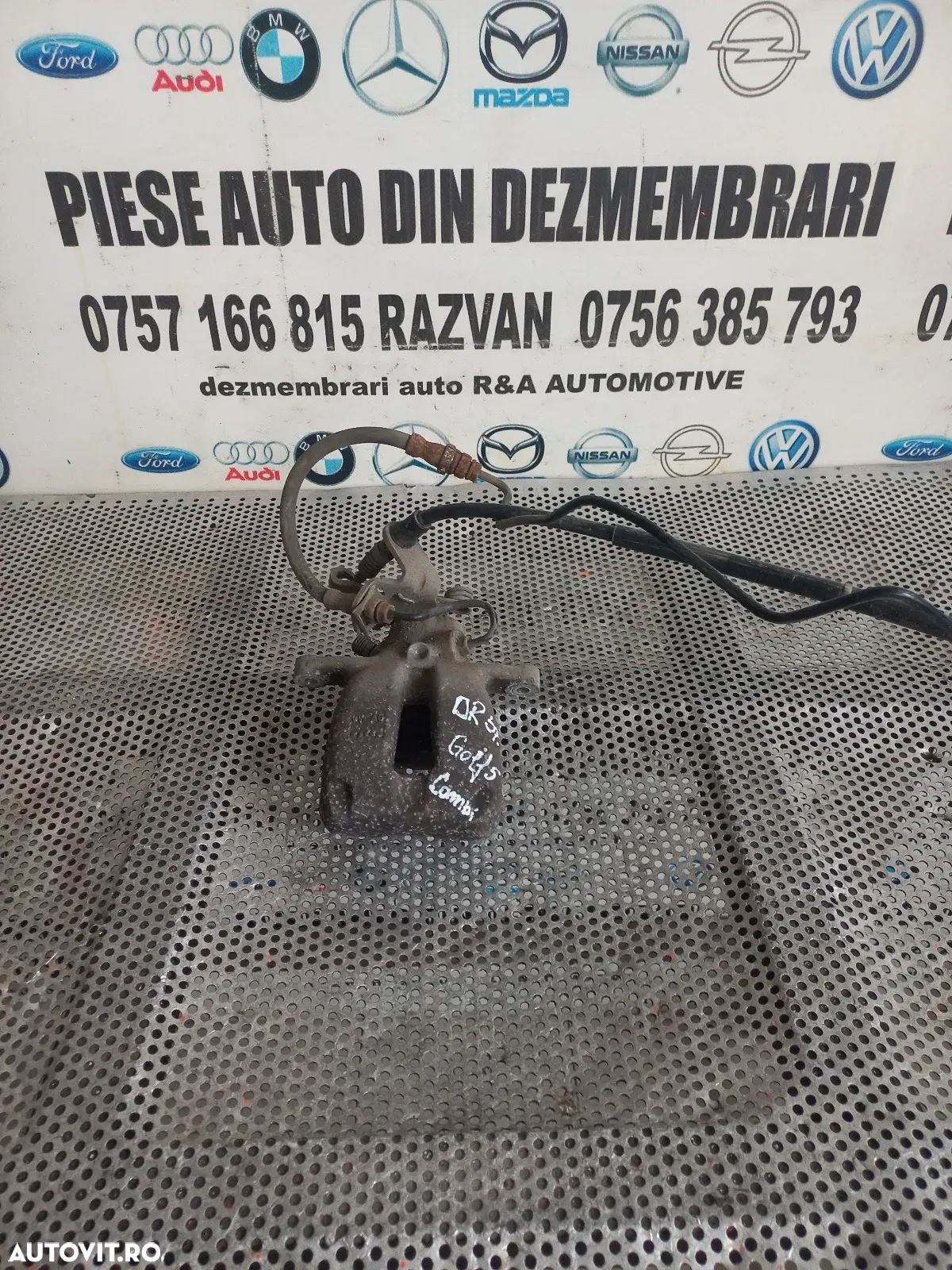 Etrier Dreapta Spate Vw Golf 5 V Touran Caddy Jetta - 1